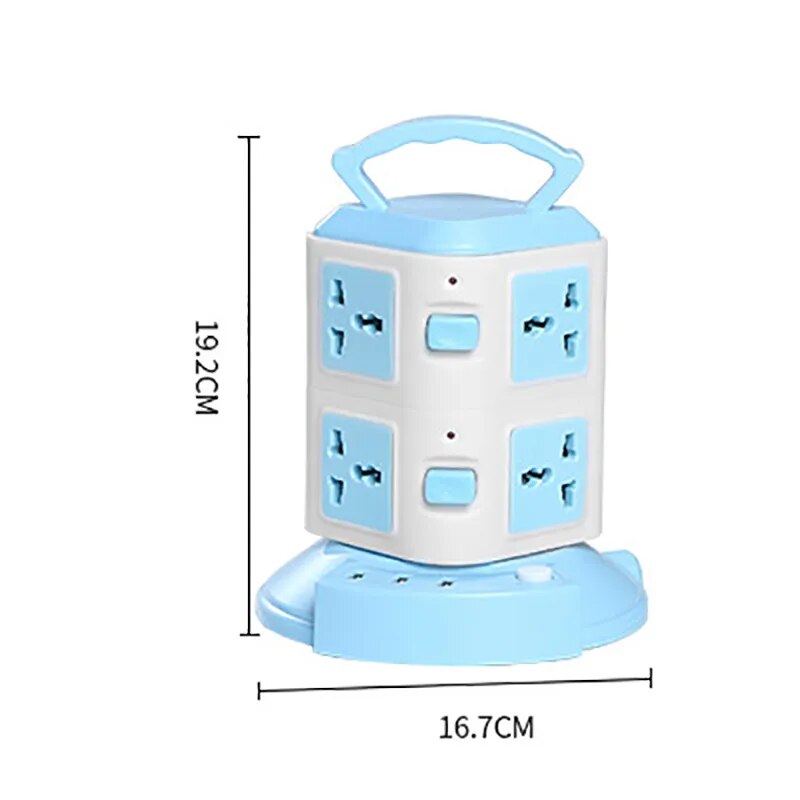 Orthorun | Tower Design Surge Protector Vertical Power Strip