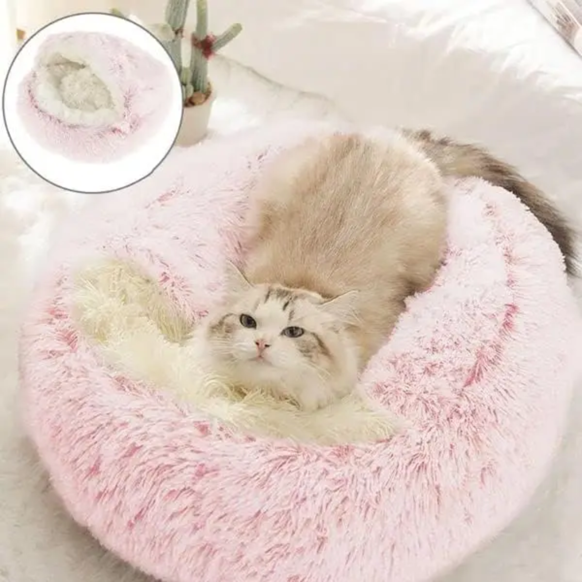 Orthorun | Cozy Cave Pet Bed – Calming & Comfortable Dog Bed for Deep Relaxation
