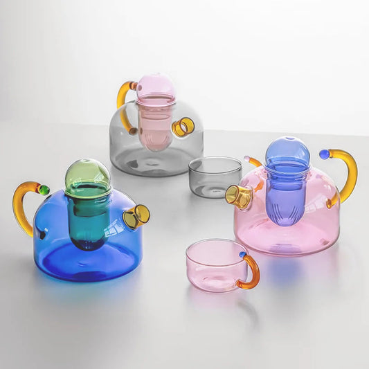 Orthorun | Colorful Glass Tableware Set