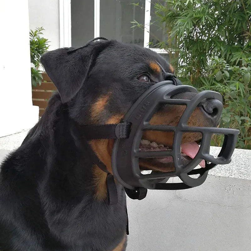 Orthorun | Adjustable Silicone Dog Muzzle – Anti-Bite, Training & Barking Control for Small to Large Dogs