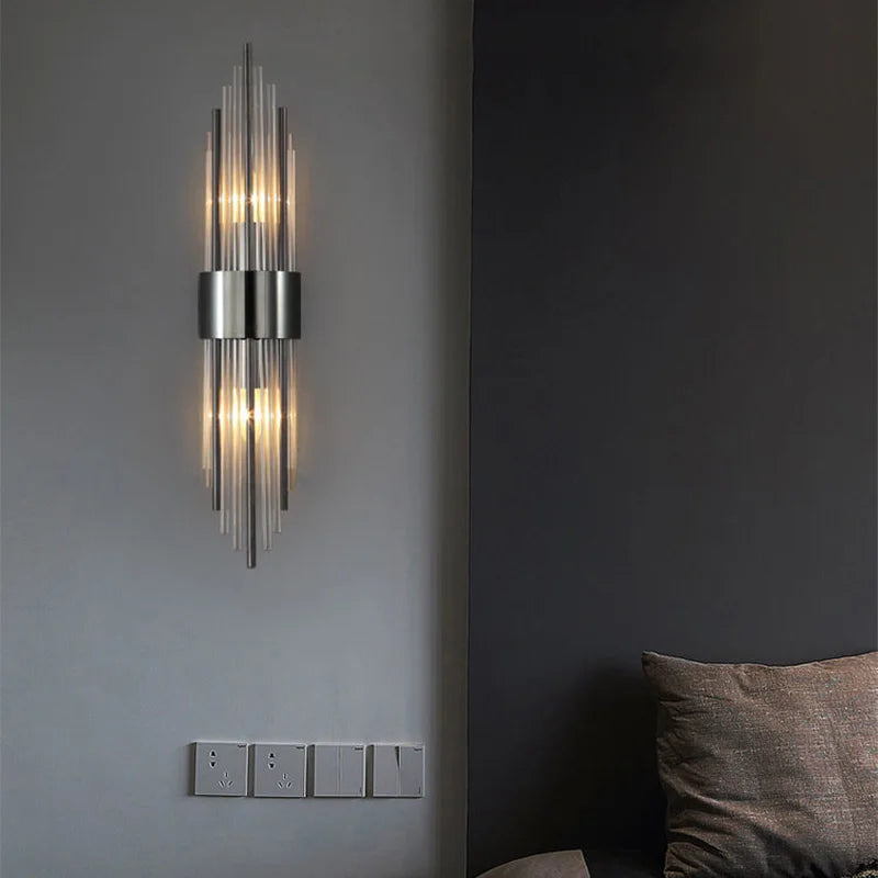 Orthorun | Elegant LED Wall Lamp in Gold – Modern Sconce for Living Room & Bedroom