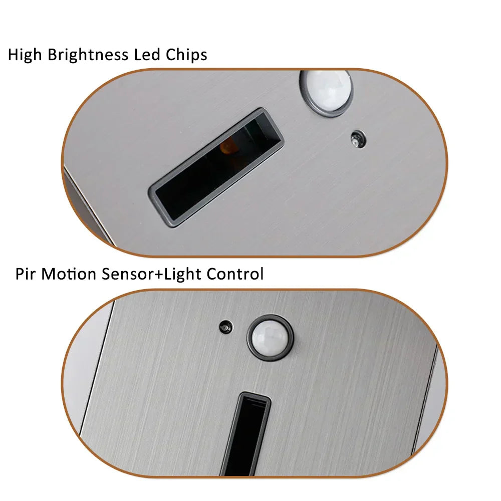 Orthorun | Schneider Motion Detector Wall Sensor – Stair Light with PIR Motion Activation