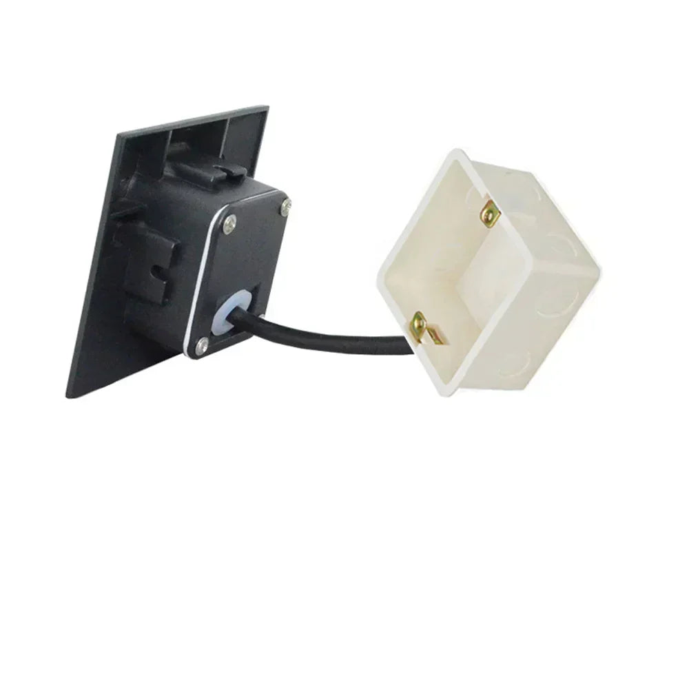 Orthorun | Modern Waterproof IP65 LED Recessed Wall Lamp – 3W Embedded Step & Staircase Balcony Light
