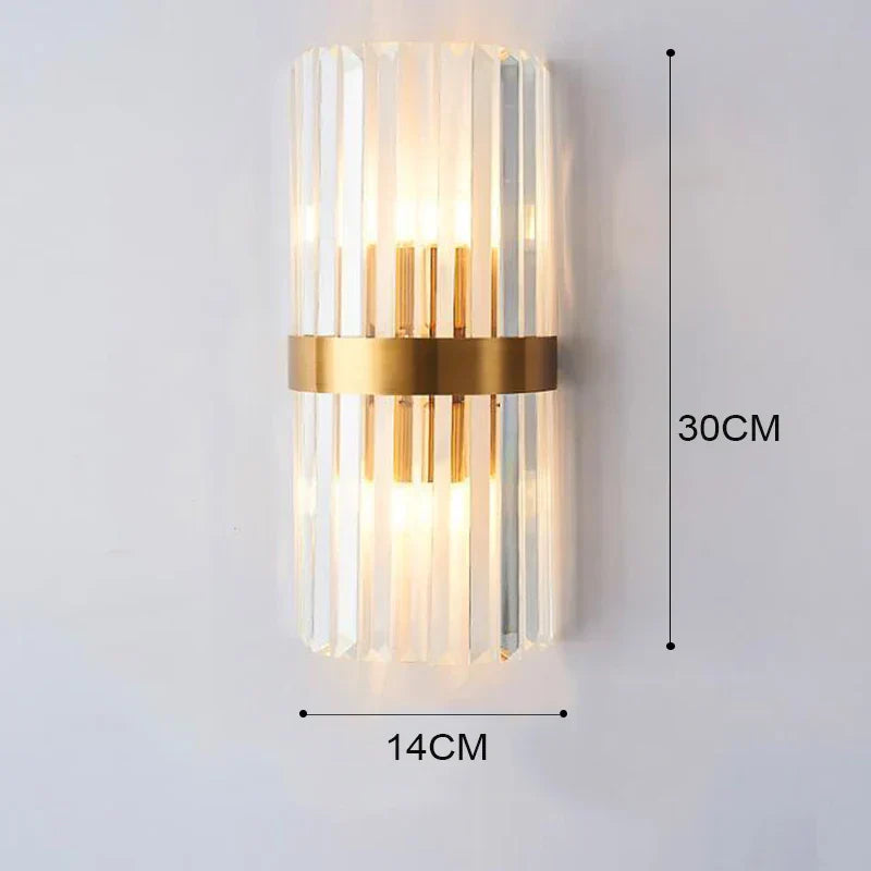Orthorun | Elegant LED Wall Lamp in Gold – Modern Sconce for Living Room & Bedroom
