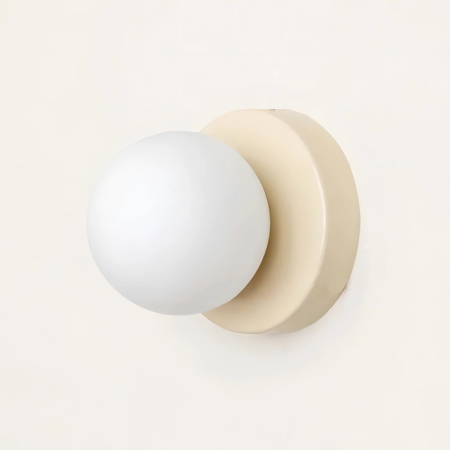Orthorun | Nereo Mini Glass Nordic Wall Lamp – Minimalist Colored Scandinavian Sconce