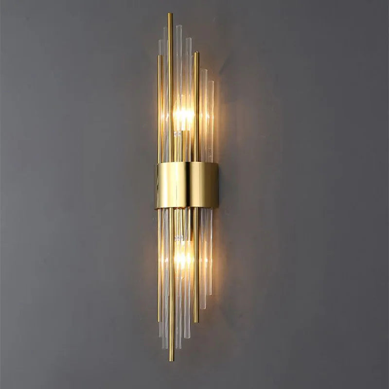 Orthorun | Elegant LED Wall Lamp in Gold – Modern Sconce for Living Room & Bedroom