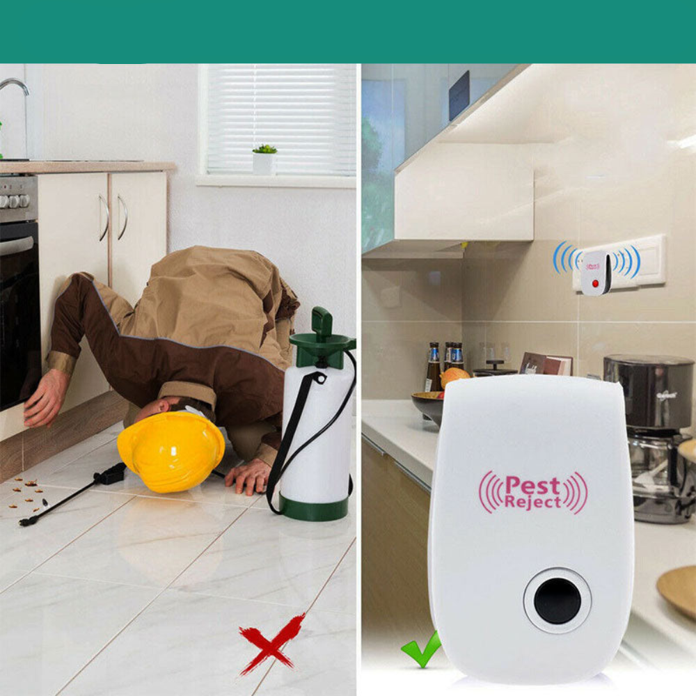 Orthorun | Ultrasonic Mouse Repeller – Electronic Pest Repellent for Home