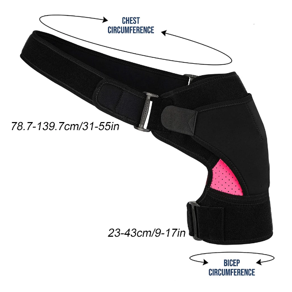 Orthorun | Shoulder Support Compression Sleeve – Alleviates Pain, Dislocations & Injuries