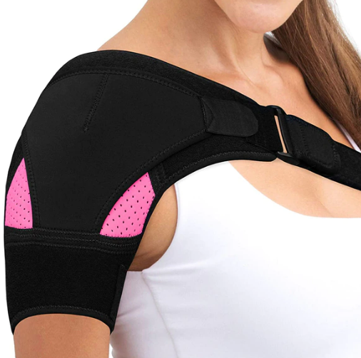 Orthorun | Shoulder Support Compression Sleeve – Alleviates Pain, Dislocations & Injuries