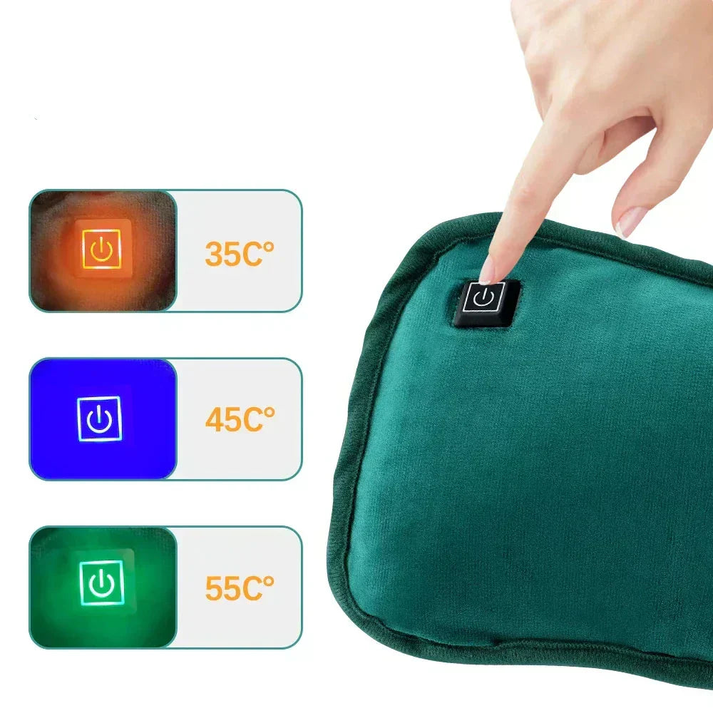 Orthorun | Portable Heating Pad – 30x20 cm | Fast Heating, Multipurpose Hand & Body Warmer