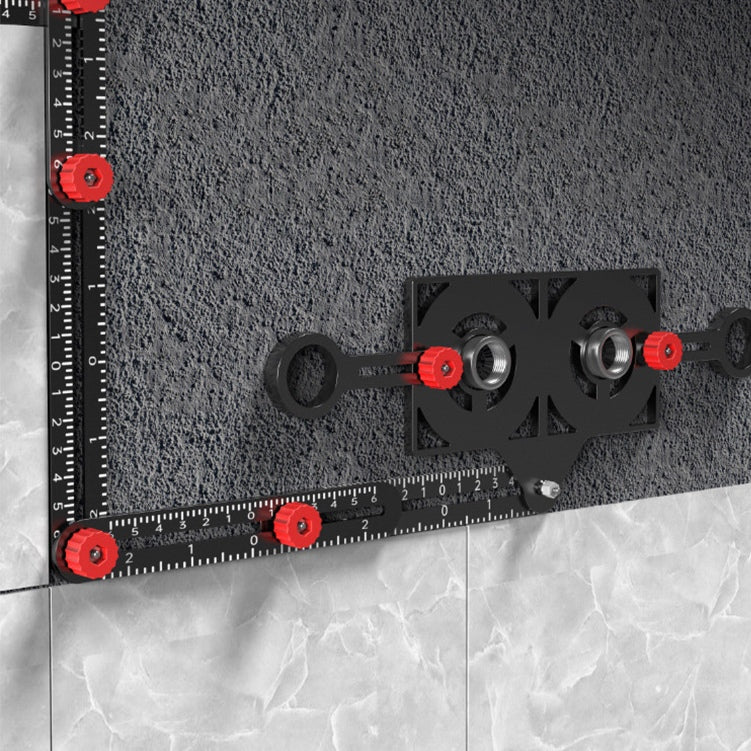 Adjustable Aluminum Alloy Tile Work Folding Ruler - Orthorun