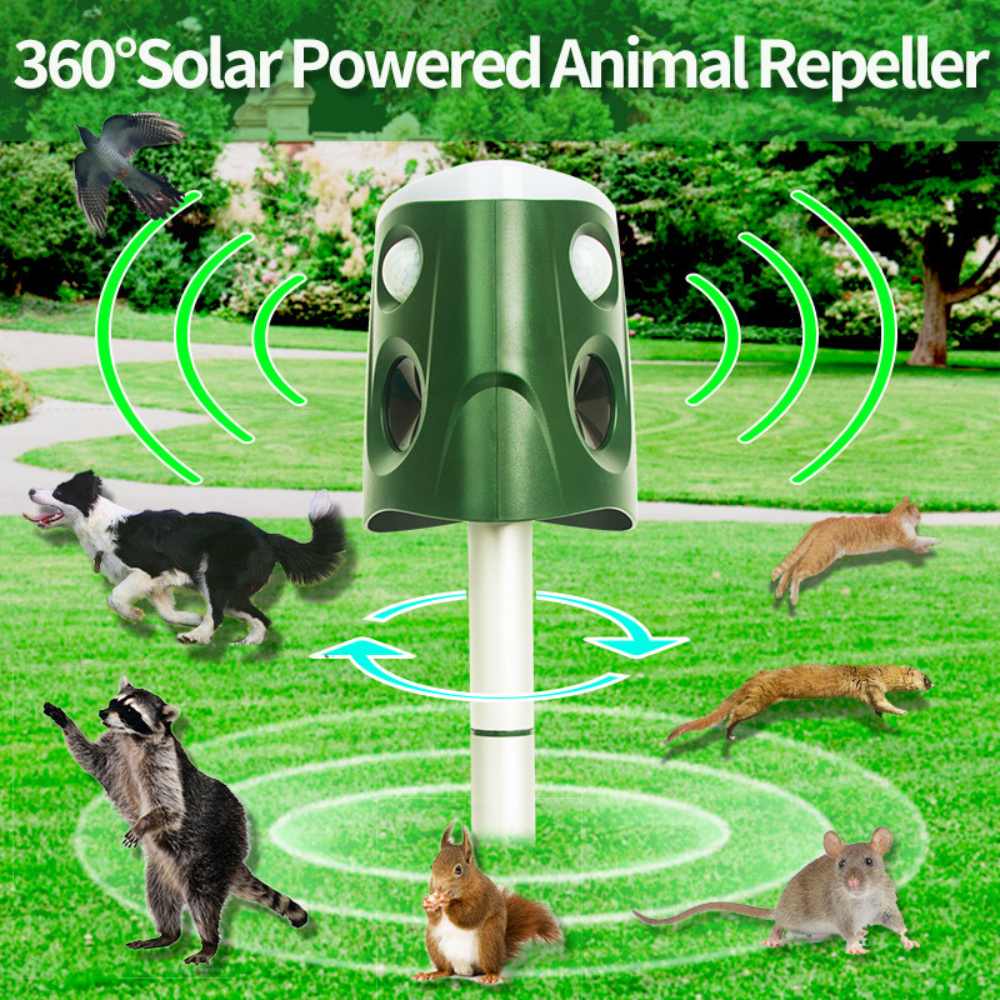 360° Animal Repellent Deterrent 3 in 1 - Orthorun