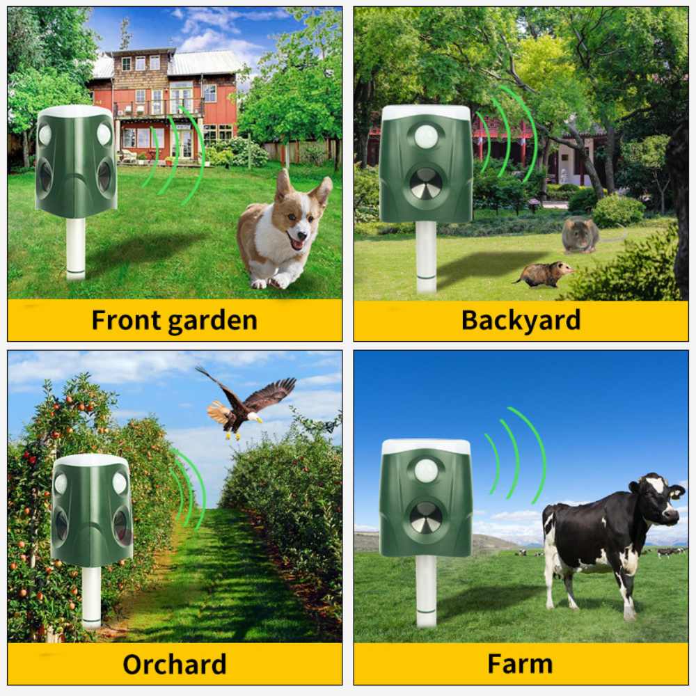 360° Animal Repellent Deterrent 3 in 1 - Orthorun