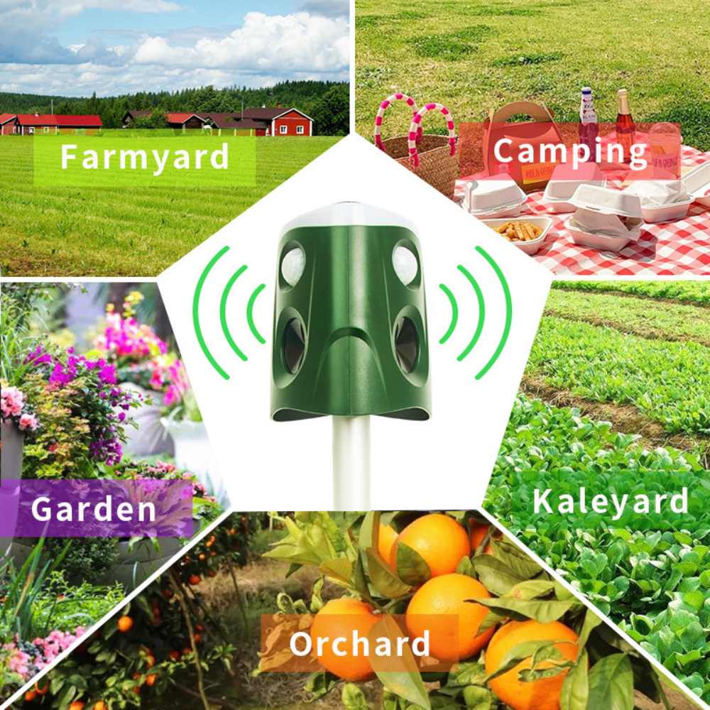 360° Animal Repellent Deterrent 3 in 1 - Orthorun