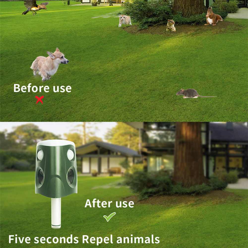 360° Animal Repellent Deterrent 3 in 1 - Orthorun