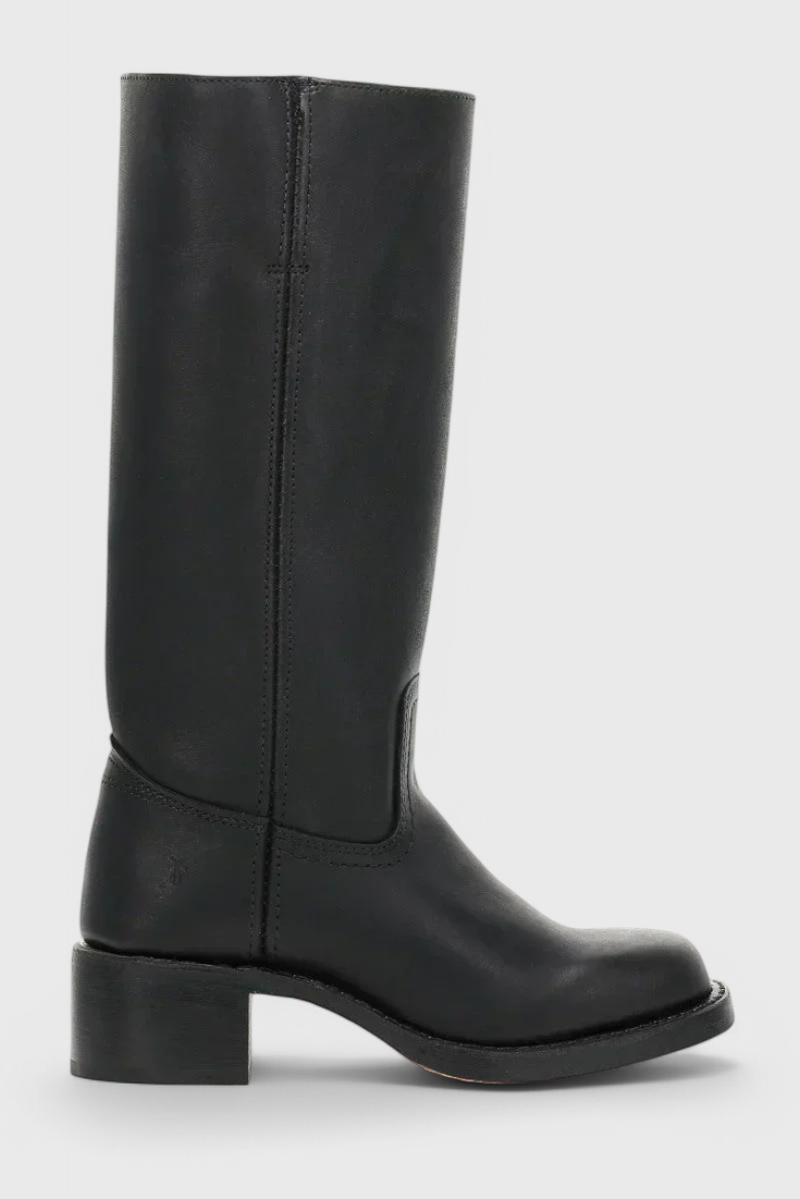 Ellaida | Women’s Leather Knee-High Heeled Boots