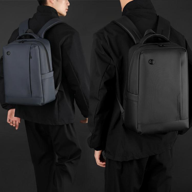 Orthorun | Men's 14-Inch Laptop Backpack - Waterproof Large Capacity Business Commuter Backpack (Black)