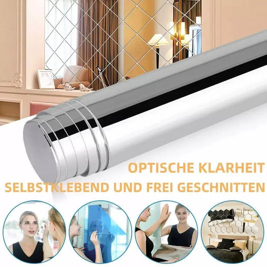 Orthorun | Ultra-Flexible Mirror – Safe & Shatterproof Unbreakable Mirror Sheet