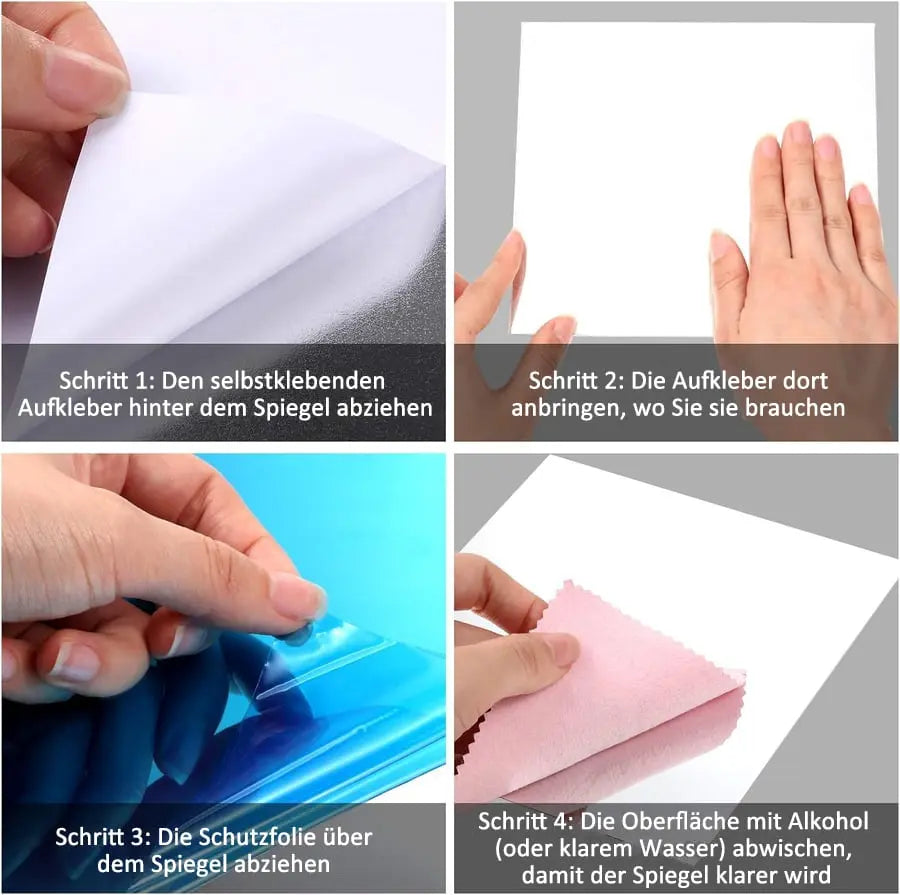 Orthorun | Ultra-Flexible Mirror – Safe & Shatterproof Unbreakable Mirror Sheet
