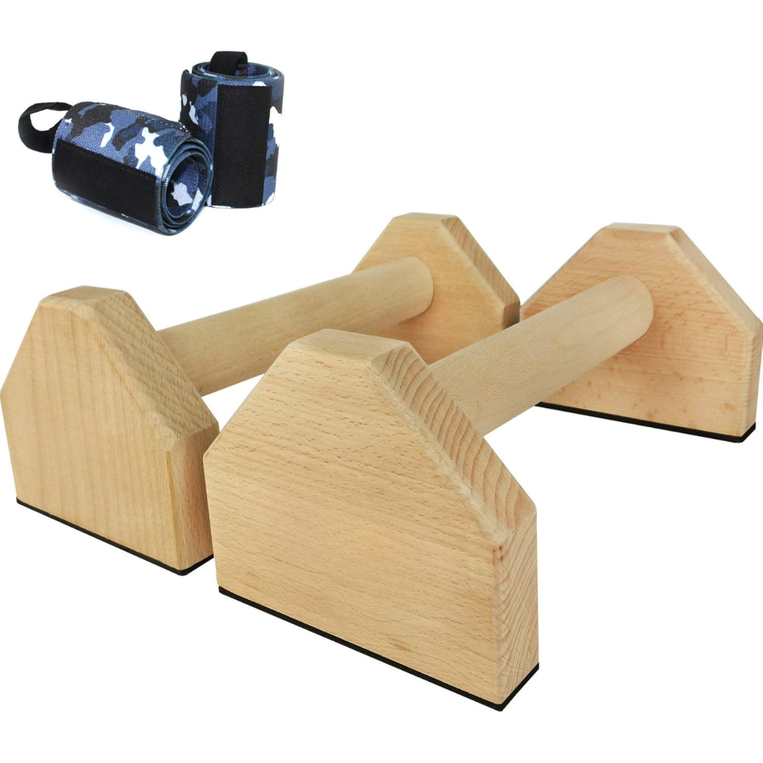Orthorun | Calisthenics PowerBars - Robust Three Push-Up Stands