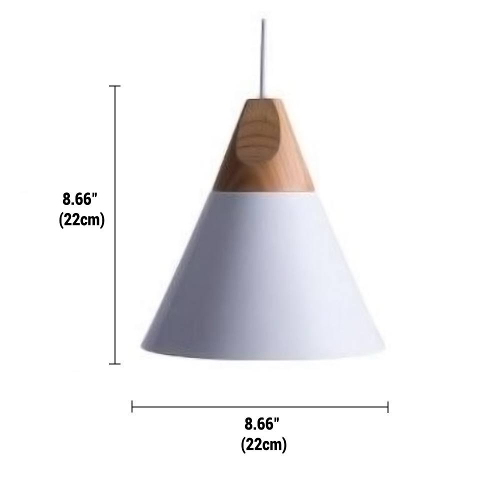 Orthorun | Minimalist Wooden Pendant Light – NordicLight Scandinavian Ceiling Lamp