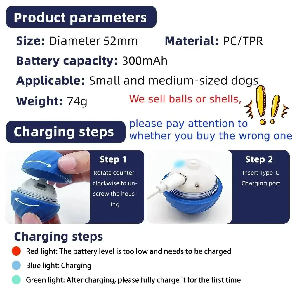 Active Rolling Ball Anti-Anxiety Automatic Moving Ball - Orthorun