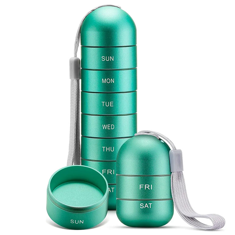 Orthorun | 7-Day Portable Pill Organizer for Travel