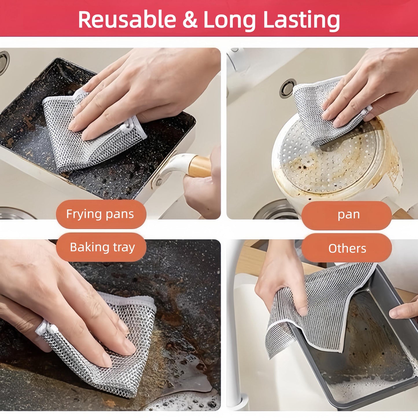 20 Pcs Cleaning Cloths - Orthorun