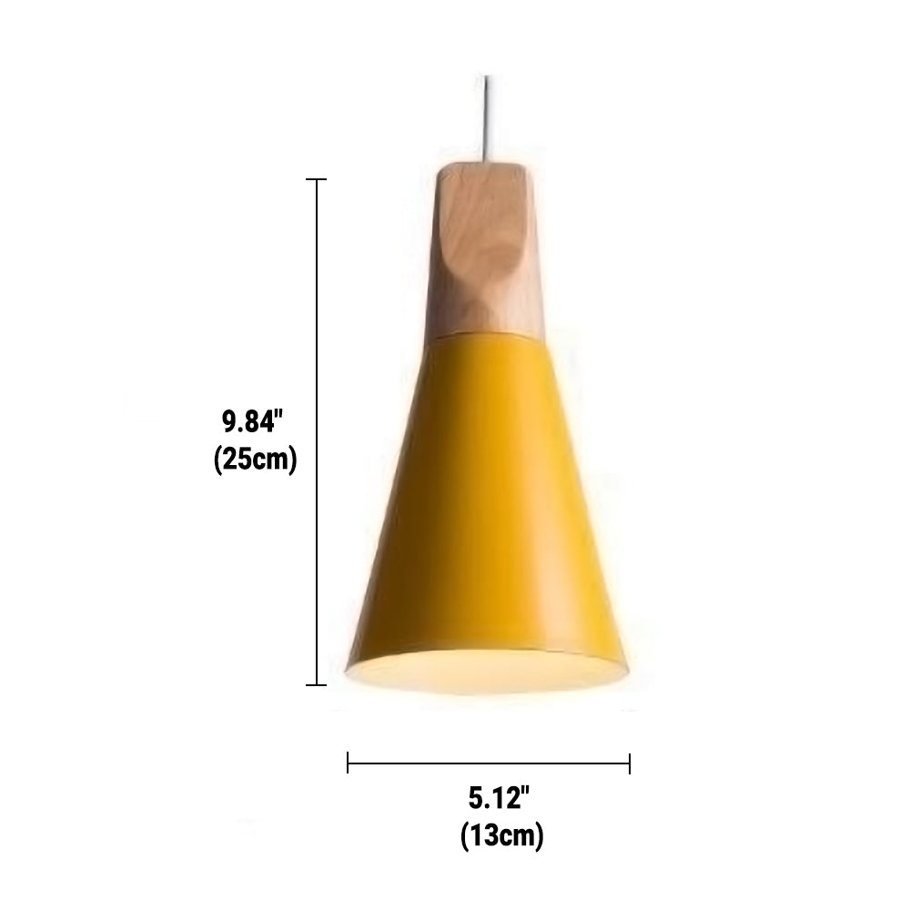 Orthorun | Minimalist Wooden Pendant Light – NordicLight Scandinavian Ceiling Lamp
