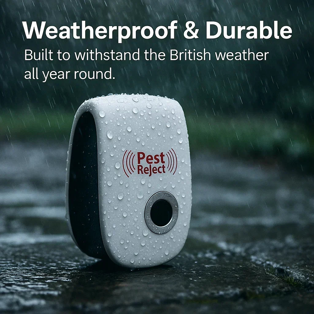 Orthorun | Ultrasonic Squirrel Repeller Device – Effective Pest Control to Deter Squirrels in 48 Hours for Gardens & Yards