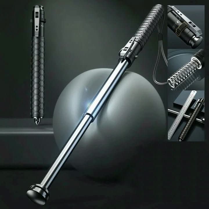 Orthorun | Pop-Up Safety Cane – Telescopic Self-Defense Stick for Hiking & Travel