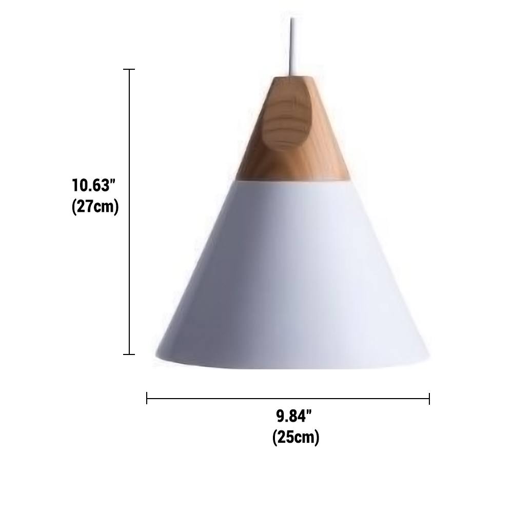 Orthorun | Minimalist Wooden Pendant Light – NordicLight Scandinavian Ceiling Lamp