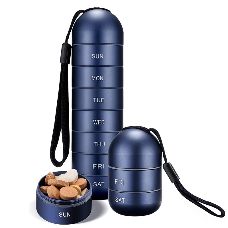 Orthorun | 7-Day Portable Pill Organizer for Travel