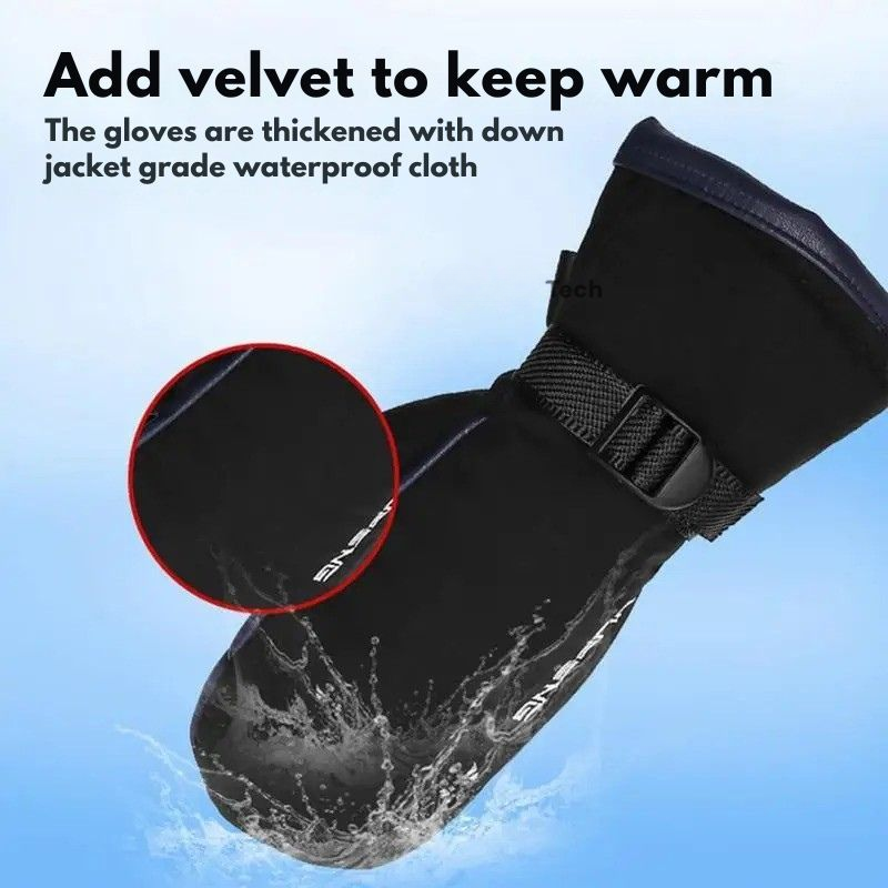 Orthorun | Electric Heating Gloves – Dual-Sided, 10,000 mAh USB Rechargeable | Waterproof for Skiing & Motorcycle