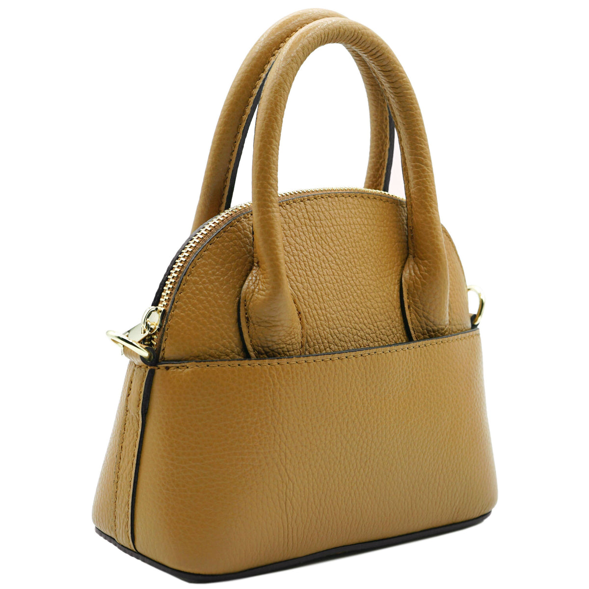 Orthorun|Handbag and Shoulder Bag in Grana Dollaro Leather
