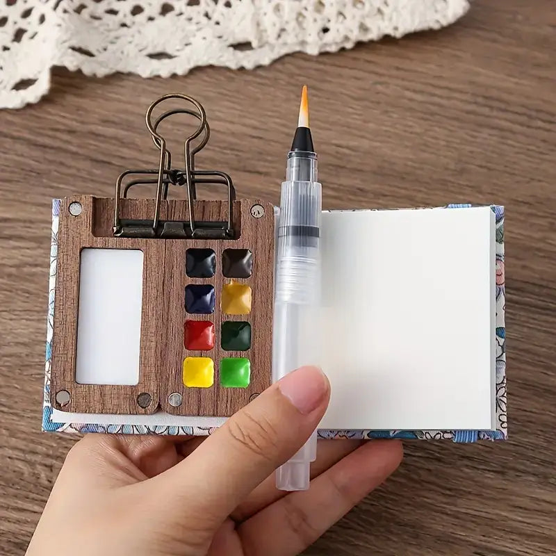 Orthorun | Mobile Watercolor Paint Box Set with 24 Colors