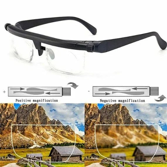 Adjustable Focus Glasses Near And Far Sight - Orthorun