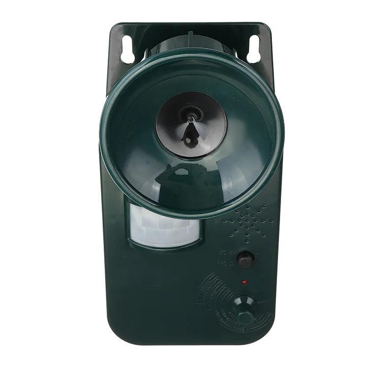 5000sqft 9v Dc Ultra Sonic Cordless Pest Animal Repeller Outdoor Safely Repel Various Animal - Orthorun