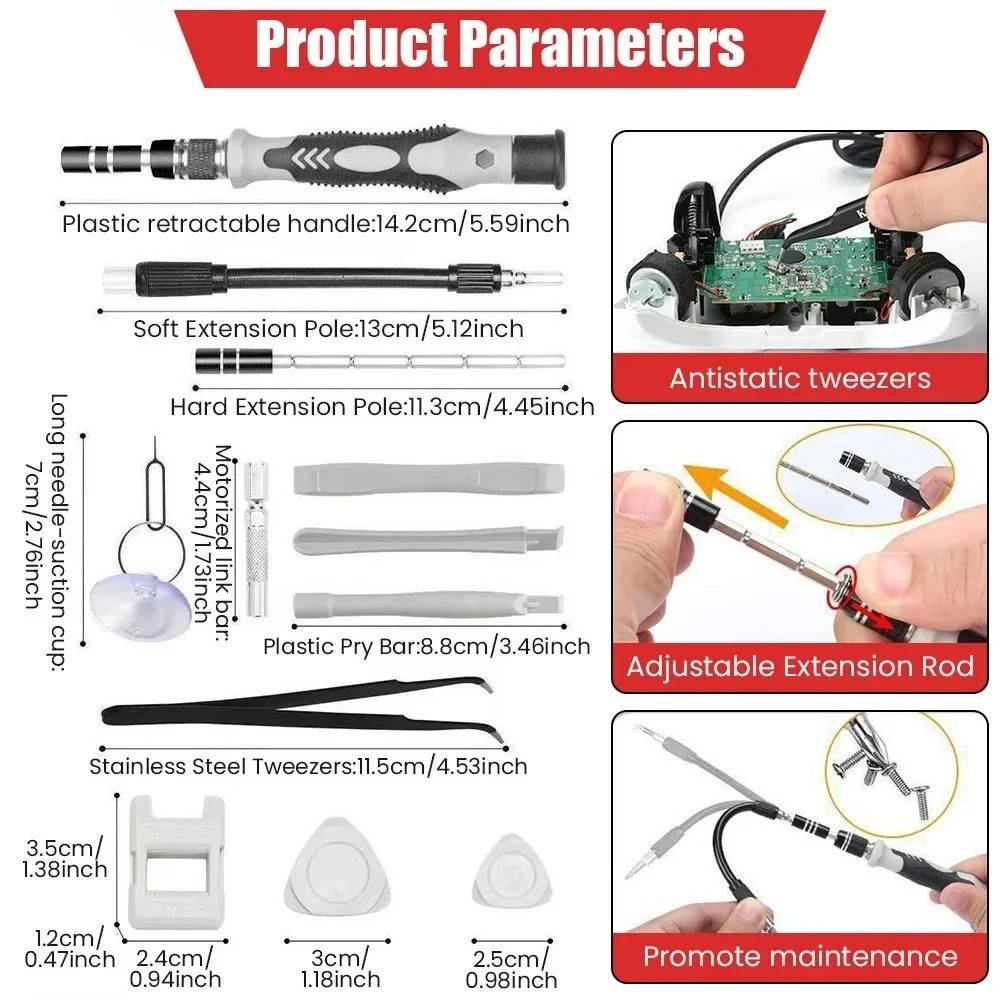 115-in-1 Bit Screwdriver Set - Orthorun