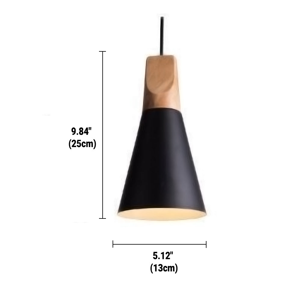 Orthorun | Minimalist Wooden Pendant Light – NordicLight Scandinavian Ceiling Lamp