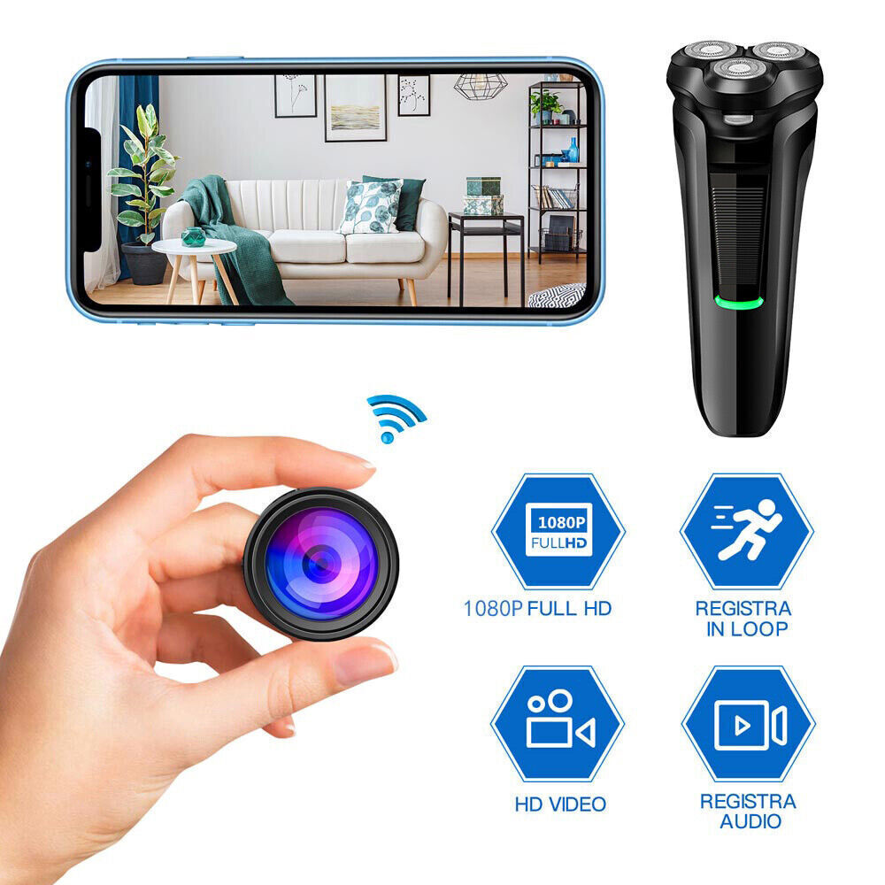 1080P HD WiFi Mini Shaver Razor Camera | WiFi Motion Detection Cam - Orthorun
