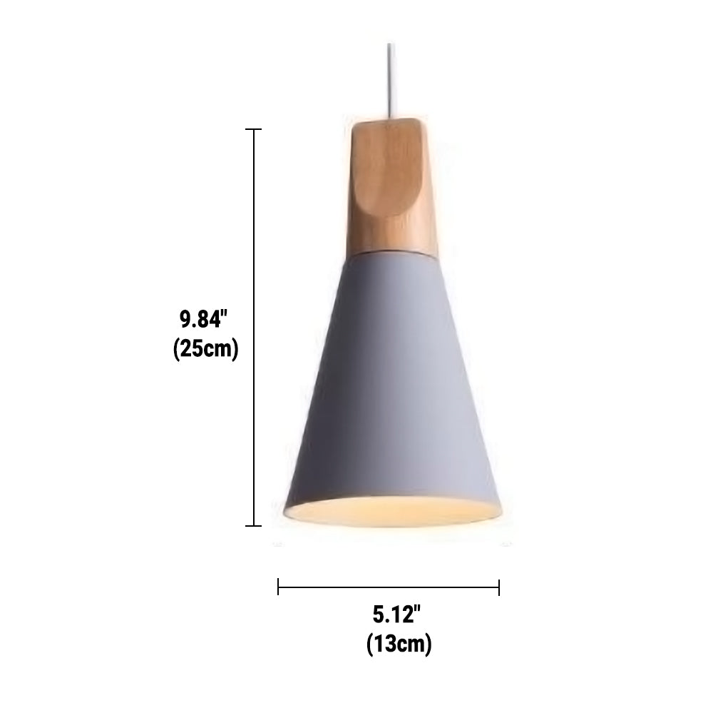 Orthorun | Minimalist Wooden Pendant Light – NordicLight Scandinavian Ceiling Lamp