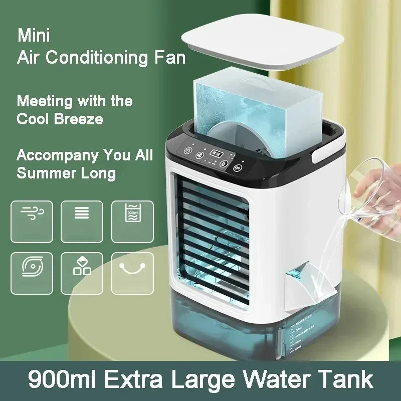 3-Speed Portable Aircon with Ultrasonic Cooling - Orthorun