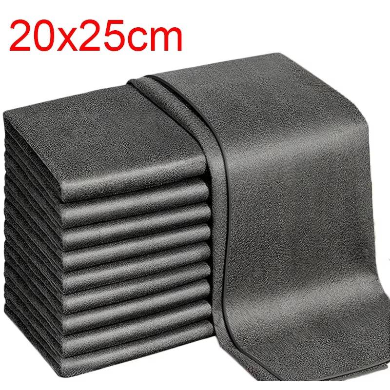 10pcs Versatile Microfiber Cloths for Windows Car Kitchen - Orthorun