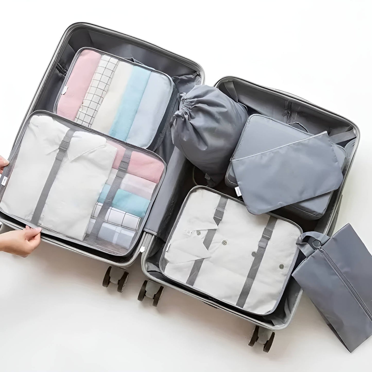 7 Set Packing Cubes For Travel - Orthorun
