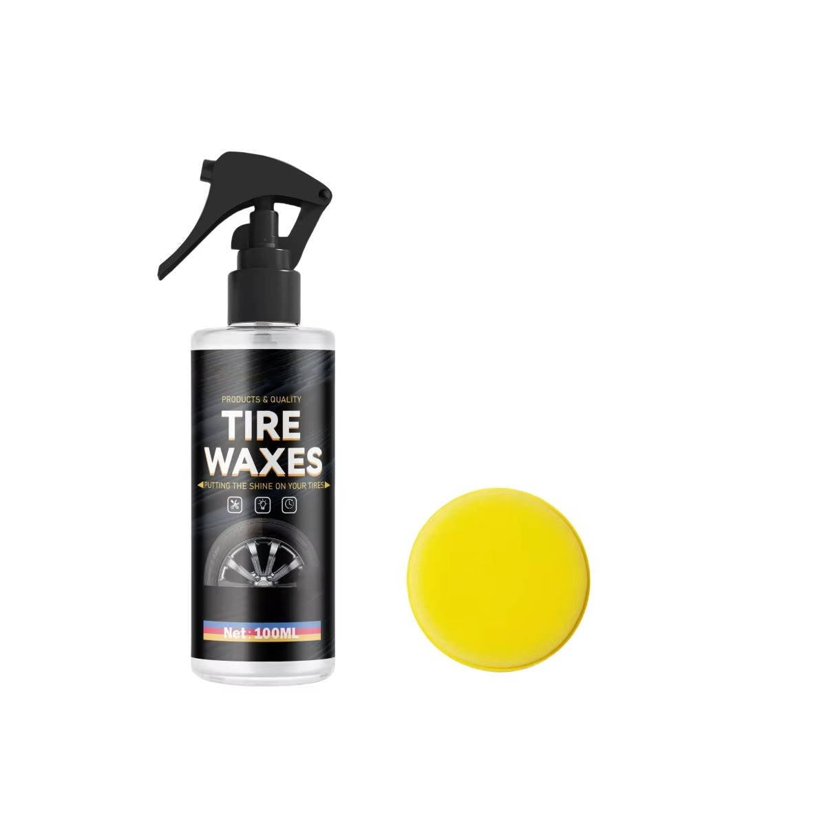 2 Set Tire Shine Spray - Orthorun