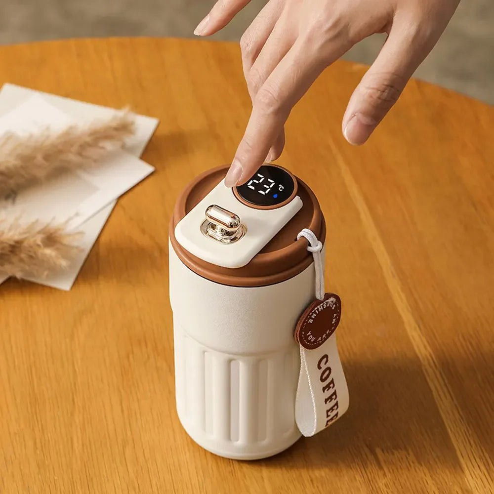 450ml Smart Travel Mug with LED Display - Orthorun
