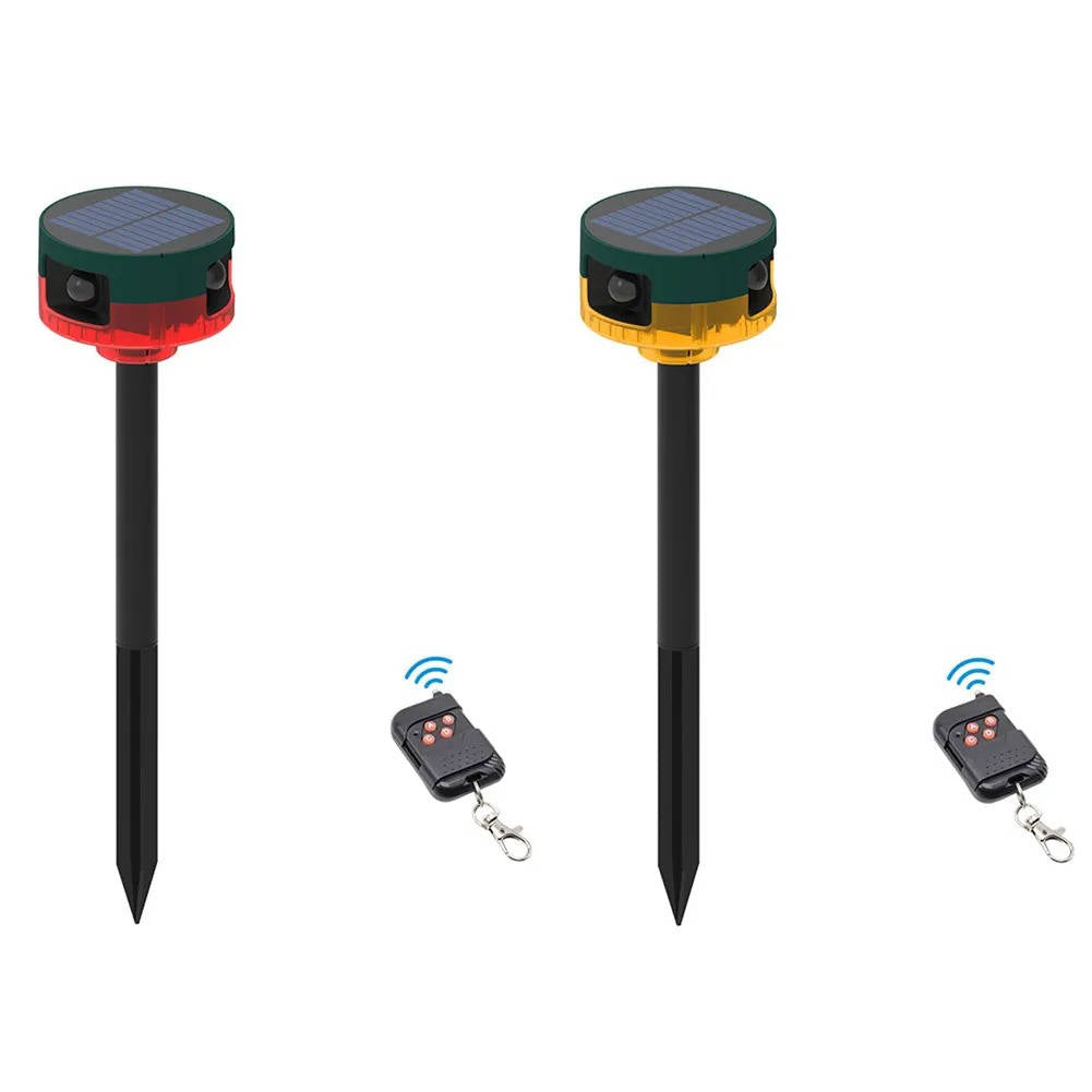 360 Degree Solar Repeller For Pigeon Bird Wild Boar Rabbit Deer - Orthorun
