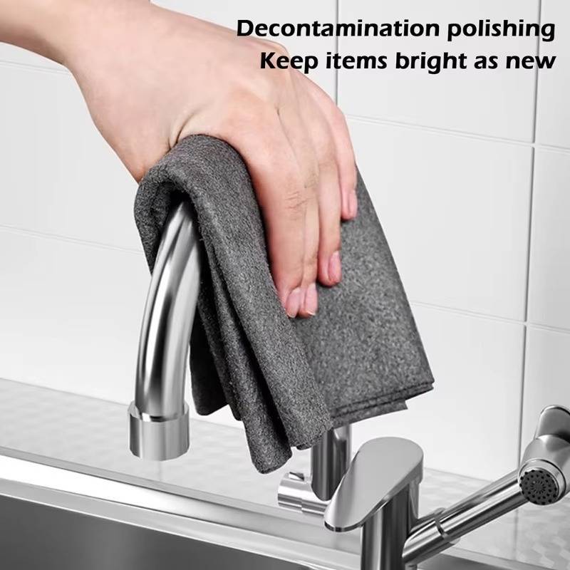 10pcs Versatile Microfiber Cloths for Windows Car Kitchen - Orthorun