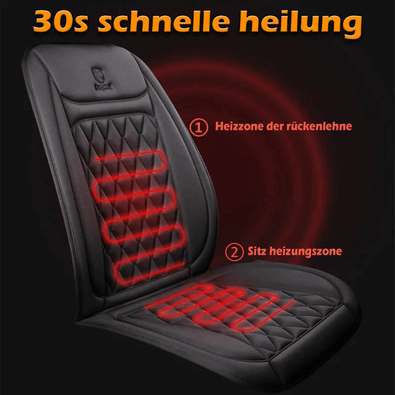 Orthorun | Heated Car Seat Cover – Adjustable Temperature Control 30°C-65°C for Cars, Trucks & Home Use